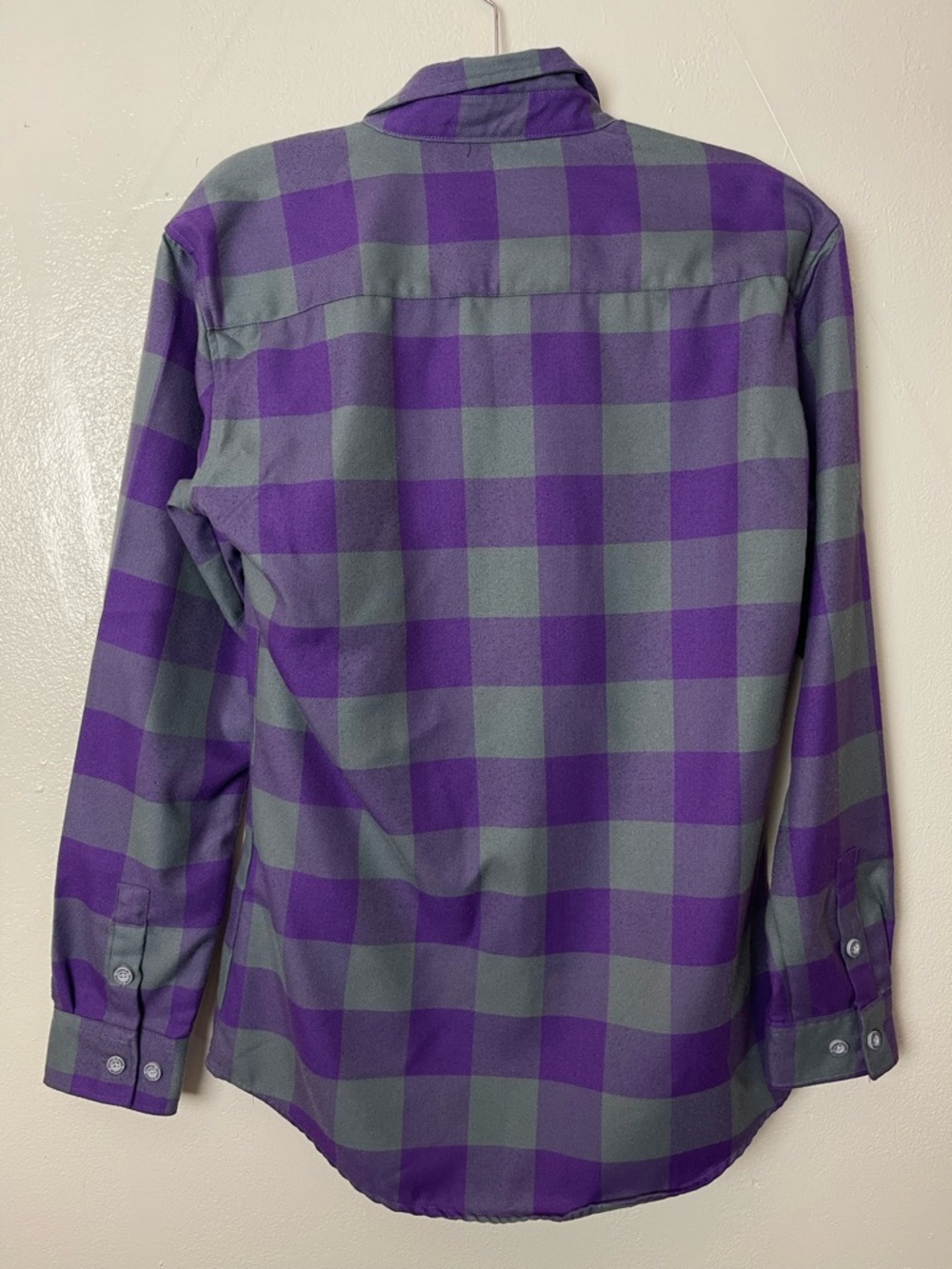 DIXXON Purple & Gray Plaid Button-Down Shirt - Picture 2 of 4